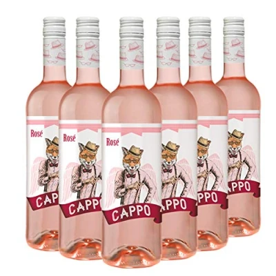 Imagen de Cappo Rosé Vino Rosado Caja de 6 Botellas x 750 ml