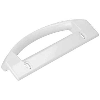 Imagen de Kenekos tirador de puerta para frigorífico, color blanco, compatible con AEG Electrolux Zanker Zanussi 2062808015 Quelle 02209047, nevera, abrepuertas, del congelador