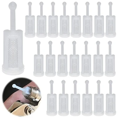 Imagen de 50 Piezas Filtro De Gravedad Spray HVLP Colador Pintura Malla Fina Filtros Pistola Espray Universal Alimentación por Desechable