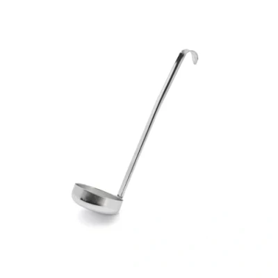 Imagen de De Buyer, CUCHARON PEQUEÑO A PIZZA LLANO,Ø8,5 CM L32CM L. MANGO 28CM Louchette à pizza, fond plat (1) 3136.08