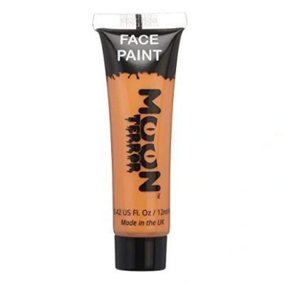 Imagen de Moon Terror Pintura facial de Halloween corporal Maquillaje SFX, efectos especiales Calabaza Naranja 12ml
