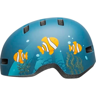 Imagen de BELL Lil Ripper Toddler Casco de Ciclismo, Infantil, Clown Fish Matte, 45 51 cm