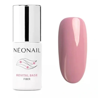 Imagen de NÉONAIL Pintauñas Semipermanentes 7,2 ml Base Coat Semipermanente Revital Fiber Warm Cover Esmaltes Para Uñas Gel Manicura Esmalte UV LED