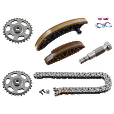 Imagen de FEBI BILSTEIN 181931 Juego de cadena distribución Símplex, con grillete unión MERCEDES BENZ: Clase C Berlina, Sprinter 3.5 T Furgón, Vito Mixto