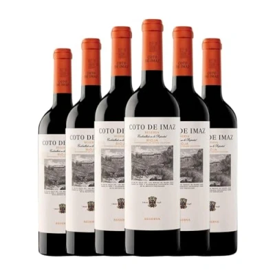 Imagen de Coto de Rioja Imaz Tempranillo Reserva 75 cl Vino tinto (Caja 6 Botellas cl)