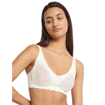 Imagen de sloggi Mujer Zero Feel Bliss Soft Bra, Silk White, M