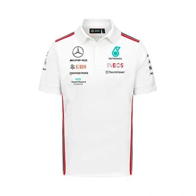 Imagen de Mercedes AMG Petronas Formula One Team Polo del Equipo 2023 Blanco Talla: S