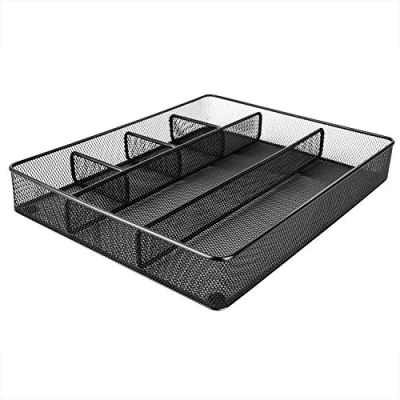 Imagen de Amazon Basics Mesh Drawer Organizer, Black