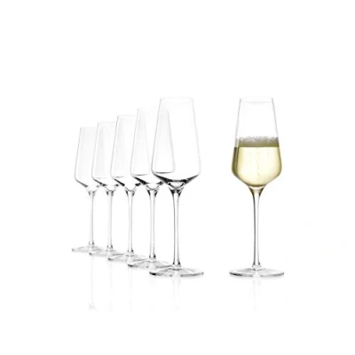 Imagen de Stölzle Lausitz Copa de Champaña STARlight 290ml I Copas Champán 6er Set aptas para el lavavajillas inastillables