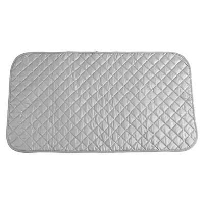 Imagen de Fdit 48 * 85 Cm Almohadilla De Planchar Manta Planchado Alfombrilla Lavandería Gris Acolchado Lavadora Secadora Resistente Al Calor Tablero Hierro Cubierta Alternativa Portátil