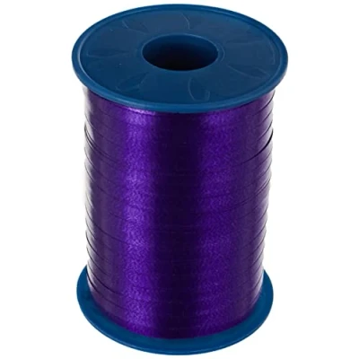 Imagen de C.E. PATTBERG cinta regalo color violeta, 500 m de embalar para rizar, 5 mm ancho manualidades, decoración y envolver regalos cualquier ocasión