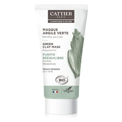 Imagen de Cattier Mini Máscara Arcilla Verde Piel grasa 30 ml