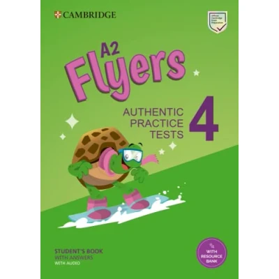 Imagen de A2 Flyers 4. Practice Tests with Answers, Audio and Resource Bank.: Authentic Tests: Vol. 4 (Cambridge Young Learners English Tests)