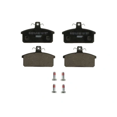 Imagen de FERODO PREMIER ECO FRICTION FDB906 Juego de pastillas freno no preparado para indicador desgaste con accesorios SUZUKI: Vitara I SUV