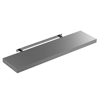 Imagen de CASARIA Estantería para Pared Baldas Flotantes 90cm Fijación Invisible Repisa Multiusos Estante Madera