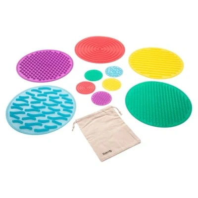 Imagen de TickiT 54517 SiliShapes Sensory Circle Set