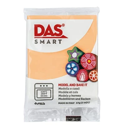 Imagen de DAS Smart, Pasta para modelar que se endurece al horno, 57g, Melocotón