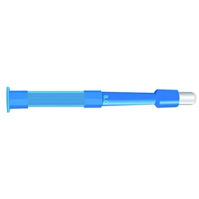 Imagen de GIMA Cureta Biopsia Punch, estéril, desechable, hoja de acero inoxidable, sin costuras, látex, mango ranurado, tamaño: Ø 8 mm, longitud la paquete 10 curetas en blister