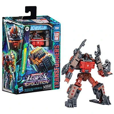 Imagen de Transformers Juguetes Figura de acción Legacy Evolution Scraphook Clase Lujo 14 cm para niños y niñas a Partir 8 años, F7191