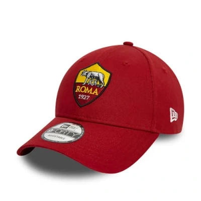 Imagen de New Era AS Roma Cotton Core 9FORTY Crest Red, Negro, M/L
