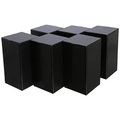 Imagen de Dosenritter 6 x lata rectangular para té, resistente al olor ,de metal, aprox. 150 g de Earl Grey 12,2 6,8 cm (AL, An, L) también ideal como recipiente café o especias