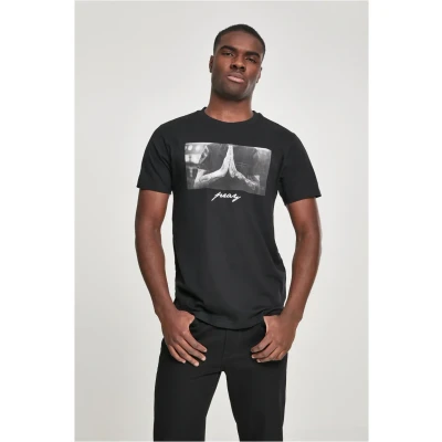 Imagen de Mister Tee PRAY Camiseta estampada, Hombre, Talla: Medium, Darkshadow
