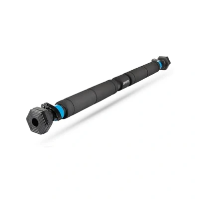 Imagen de Gymtek® Barra de dominadas para marco puerta, 65 100 cm, color negro y azul