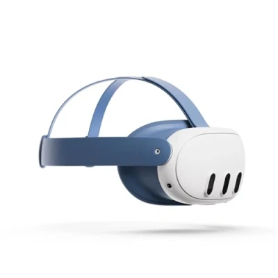 Imagen de correa Meta facial Interface &amp; Head Strap, Interfaz + de cabeza, Para Quest 3, Elemental Blue