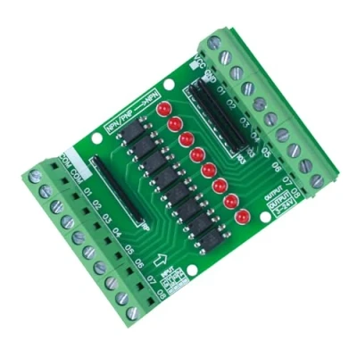 Imagen de Optoacoplador Junta de Aislamiento, 8CH Módulo Aislamiento DC 3.3V 5V 8 Channel PNP NPN Bajo Alto Nivel Salida Señal Convertidor