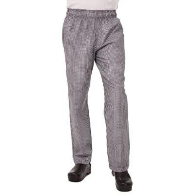 Imagen de Chef Works Nbcp000l Pantalones de Chefs, Black, L para Hombre