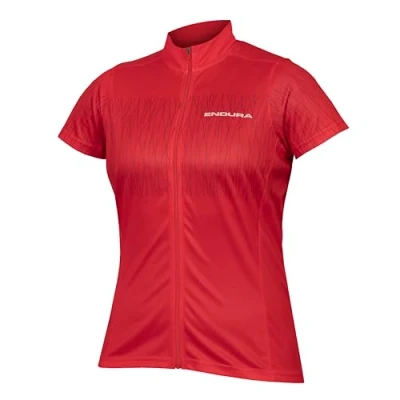 Imagen de Endura Hummvee Ray Manga Corta Maillot para Mujer, Pomegranate, L