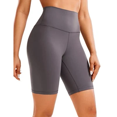 Imagen de CRZ Yoga Womens Butterluxe Motorista Shorts 20cm Cintura Alta Ejercicio Correr Pantalones Cortos De Tornado 40