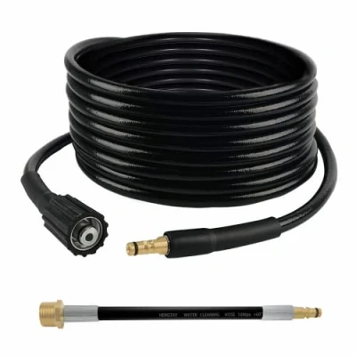 Imagen de Fai Top 15M Manguera Flexible para Kärcher,M22 Rosca Tornillo Quick Connect,Manguera de alta Presión con Click adecuado Kärcher K2 K3 K4 K5 K6 K7 Limpiadoras a