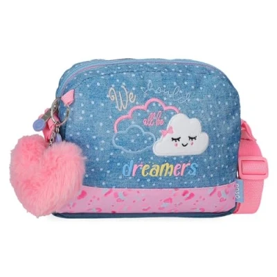 Imagen de Enso Dreamer Bandolera Azul 20,5x16,5x6 cms Poliéster by Joumma Bags