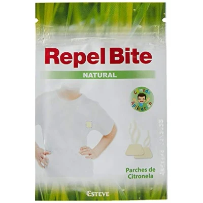 Imagen de Repel Bite Natural Parches Ropa C/ Citronella 24 Aplicaciones