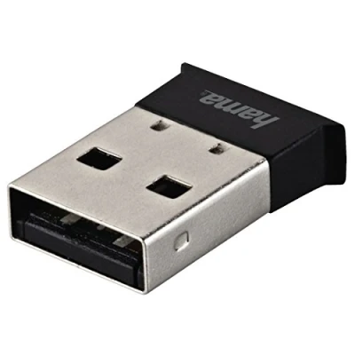 Imagen de Hama 00049218 Version 4.0 Adaptador USB con Bluetooth (con EDR), Negro
