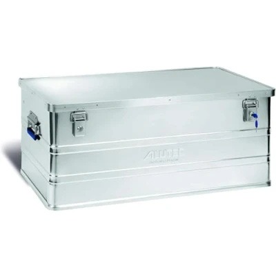 Imagen de Caja de aluminio ALUTEC Classic 142 (Capacidad litros, Dimensiones interiores (A X A H) 870 460 355 mm / exteriores 895 495 375 mm, almacenamiento, aluminio) 11142
