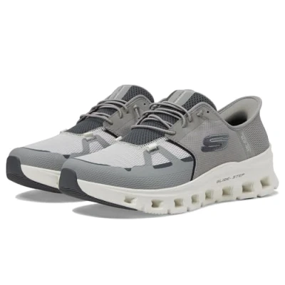 Imagen de Skechers Zapatillas Glide Step Pro para hombre, Gris/Carbón, 7 Wide