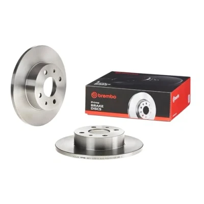 Imagen de BREMBO 08.4753.14 Disco de freno 240 12 4 macizo con tornillos FIAT: Panda I Hatchback, Uno LANCIA: Y10