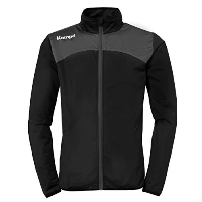 Imagen de Kempa Emotion 2.0 Poly Jacket Sudadera, Hombre, black/anthra, 4XL