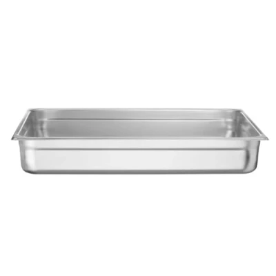 Imagen de HENDI Recipiente GN 2/1, contenedor GN,apilable,resistente a Temperaturas de 40 300C,apto para hornos,congeladores,calientaplatos,baño María,30L,650x530x(H) 100mm,acero inoxidable 18/10