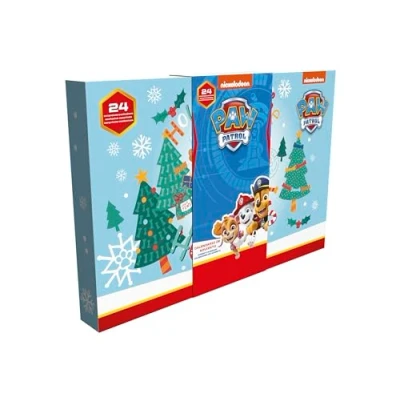 Imagen de CYP Brands Paw Patrol Calendario de adviento, Navidad, Calendarios, Regalos, Multicolor, Producto oficial
