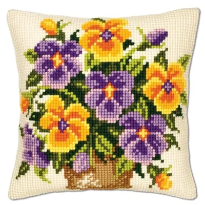Imagen de Vervaco Kit de Bordado, Tela, Colores Variados, ca. 40 x cm / 16&quot;