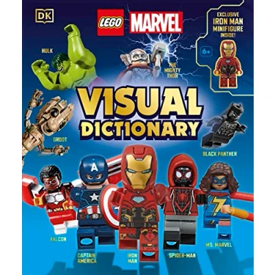 Imagen de LEGO Marvel Visual Dictionary: With Exclusive Iron Man Minifigure