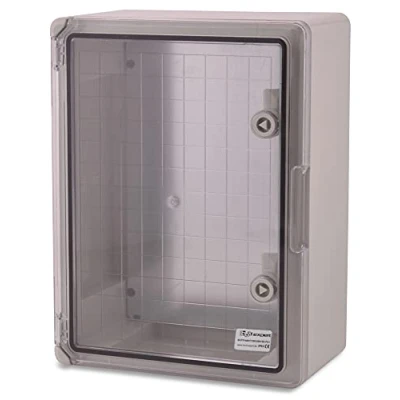 Imagen de BOXEXPERT Armario de plástico ABS distribución Fleet IP65 gris/transparente (ABS, 350x250x150mm con puerta visualización)