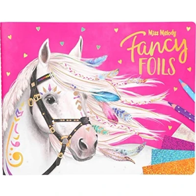 Imagen de Depesche 10352 Libro para Colorear Fancy Foils, Miss Melody, Multicolor