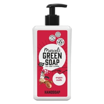 Imagen de Marcel&#039;s Green Soap jabón de manos Argan &amp; Oudh Dispensador 100% ecológico vegano 97% biodegradable 500 ml