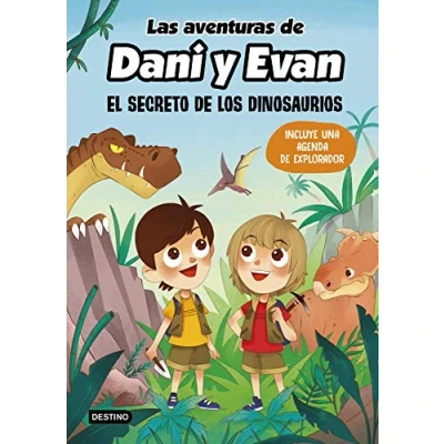 Imagen de Las aventuras de Dani y Evan. El secreto los dinosaurios: 1 (Jóvenes influencers)