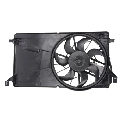 Imagen de TYC 820 0001 Ventilador de radiador 390 320 con bastidor (armazón) unidad control