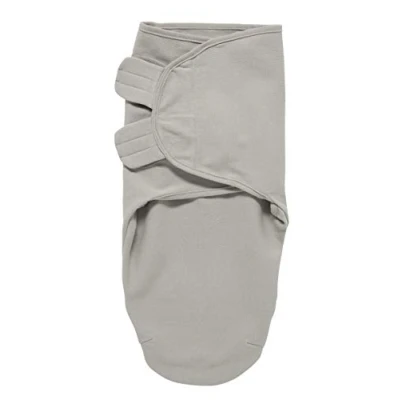 Imagen de Saco Meyco Baby Uni, equipamiento inicial para recién nacidos (saco bebés de 0 a 3 meses, suave dormir, 100% algodón, transpirable, ayuda al sueño), gris